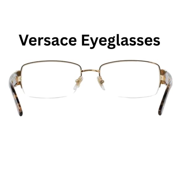 New unisex Gold Versace VE 1175B Eyeglasses Clearance - Picture 3 of 4